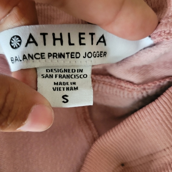 Athleta Balance Printed Jogger Small - Picture 6 of 7